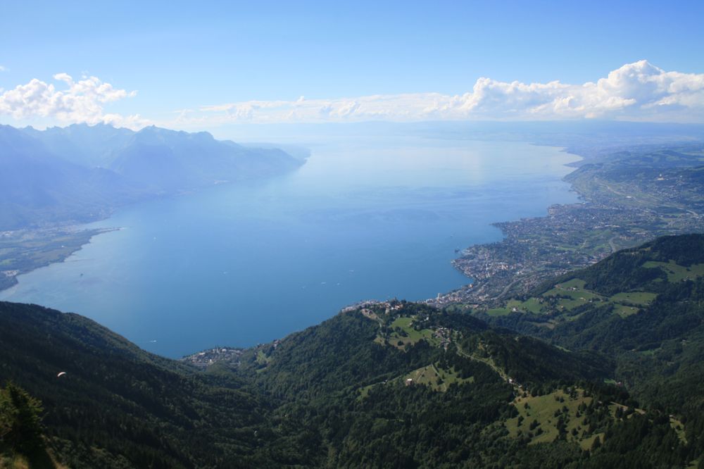 11_Pohled na Ženevské jezero z Roche de Naye