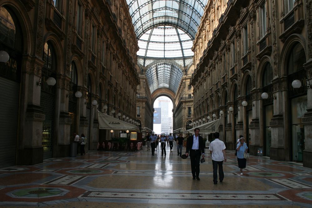 41_Miláno_pasáž Galleria Vittorio Emanuele II.